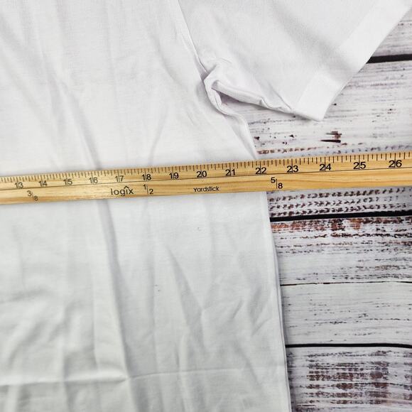 Lacoste White Shirt Large * - Picture 9 of 9